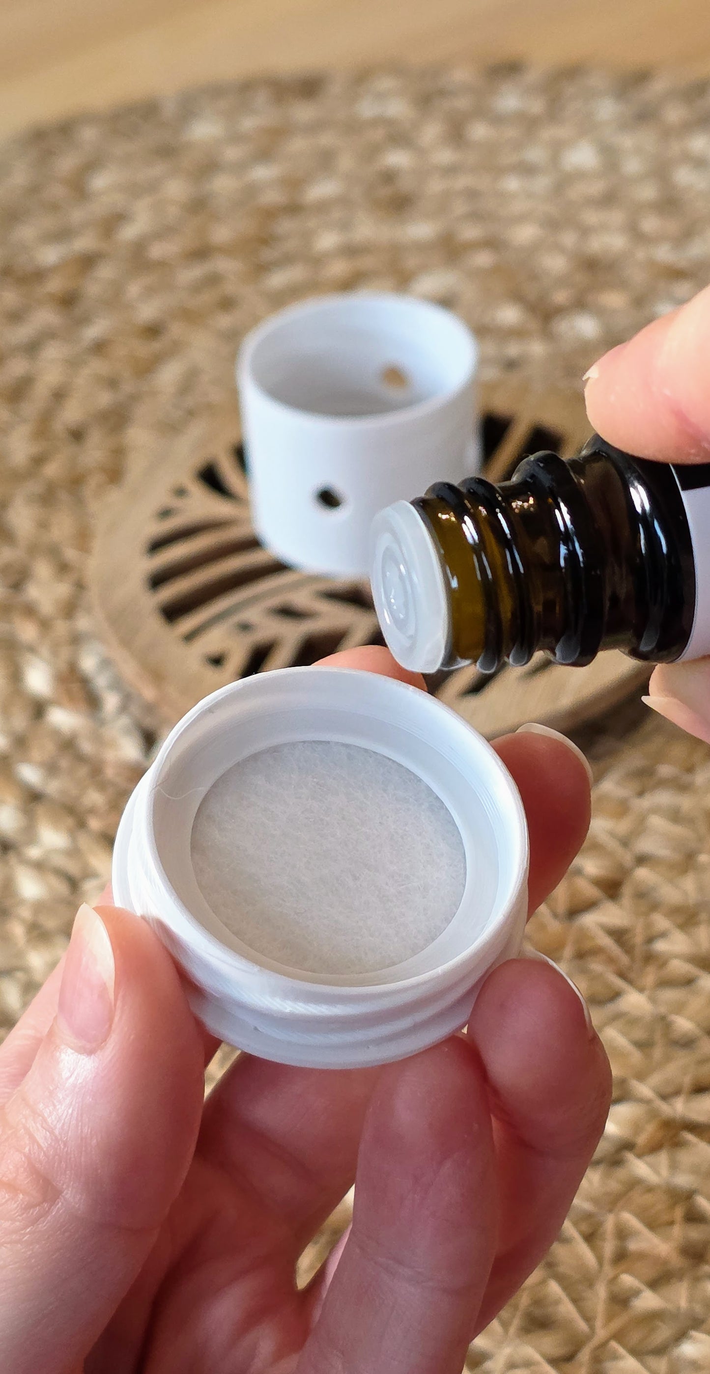 Möglichkeit von ätherischen Öle mit Humidipot